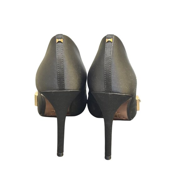 Ted Baker London Black Heels With Bow Detail Size 9 - Picture 3 of 8